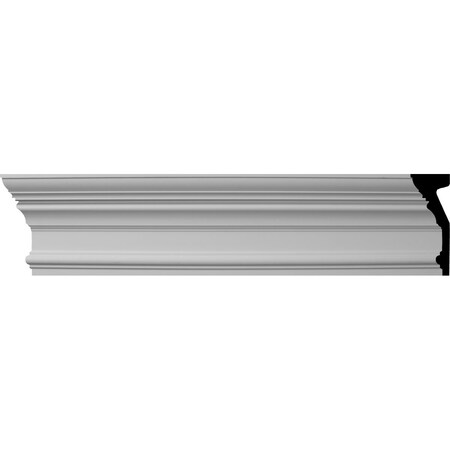 Ekena Millwork SAMPLE - 5 1/2"H x 2"P x 7 5/8"F x 12"L Seville Smooth Moulding SAMPLE-MLD05X02X08SE